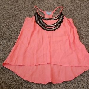 CORAL RACERBACK CHAINMAIL TOP